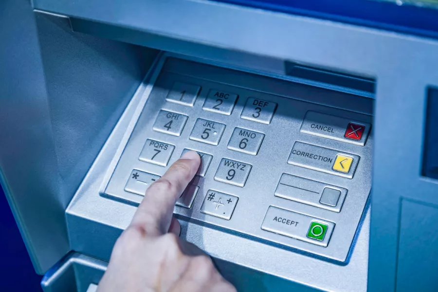 Банкомат в санатории - фотография