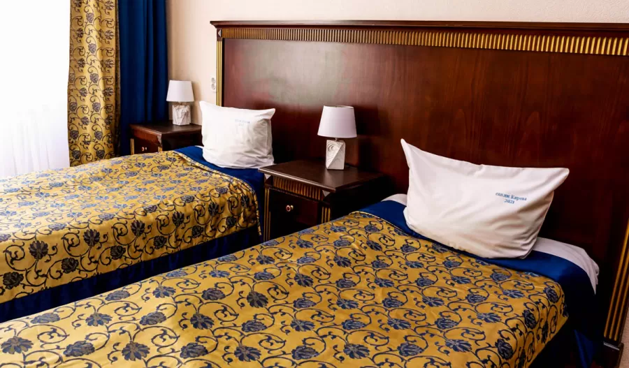 1-комнатный 2-местный номер в санатории Кирова в Кисловодске - фотография