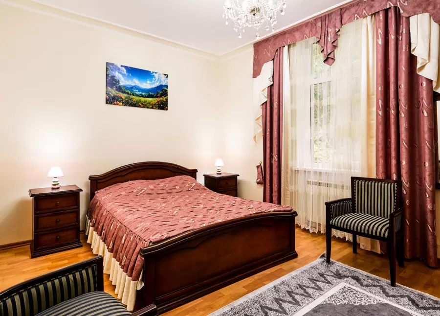 1-местный номер 1 категории в 3 корпусе санатория «Кирова» в Кисловодске - фотография