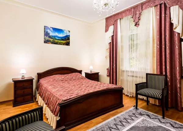 1-местный номер 1 категории в 3 корпусе санатория «Кирова» в Кисловодске - фотография