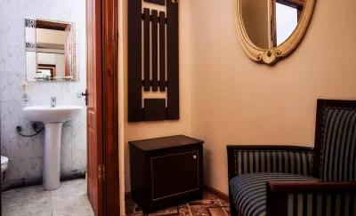 1-местный номер 2 категории во 2 корпусе санатория «Кирова» в Кисловодске - фотография